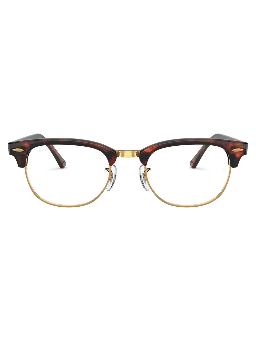 Ray-Ban Brille mit eckigem Gestell | Braun | Image 1