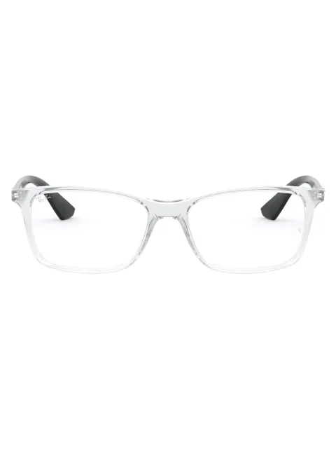 Ray-Ban transparent-design optical glasses