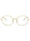 Ray-Ban hexagonal-frame glasses - Gold