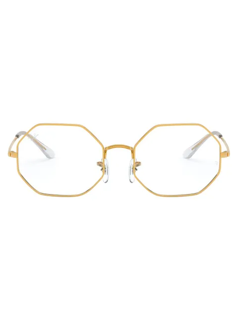 Ray-Ban lentes con armazón hexagonal
