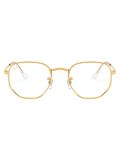 Ray-Ban round-frame glasses - Gold