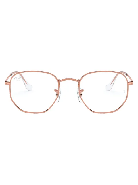 Ray-Ban lentes con armazón geométrica