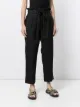 Sea cropped drawstring trousers