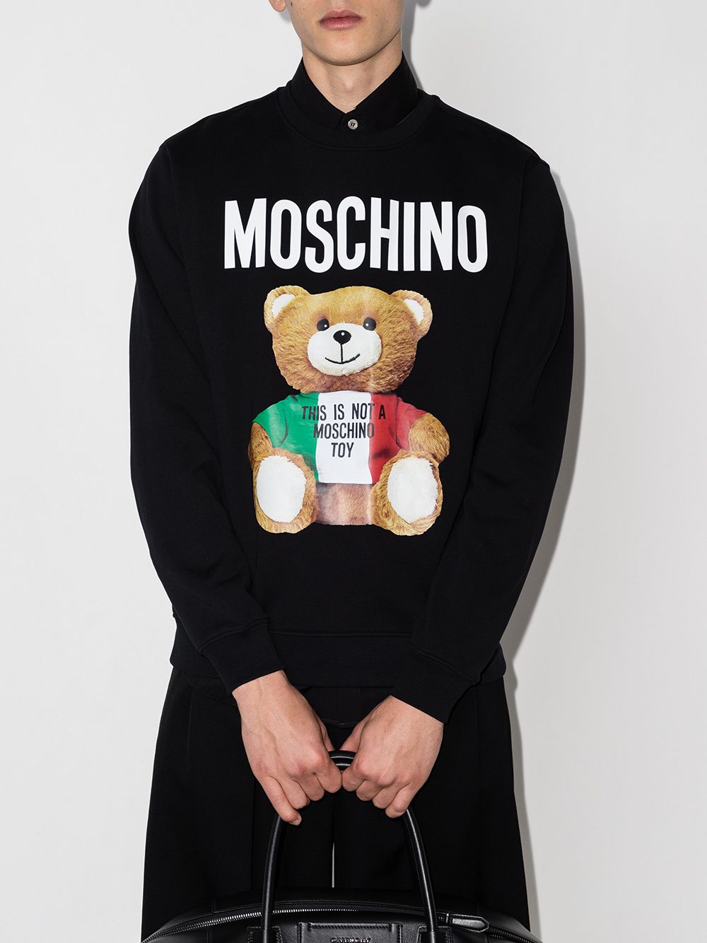 фото Moschino толстовка teddy bear