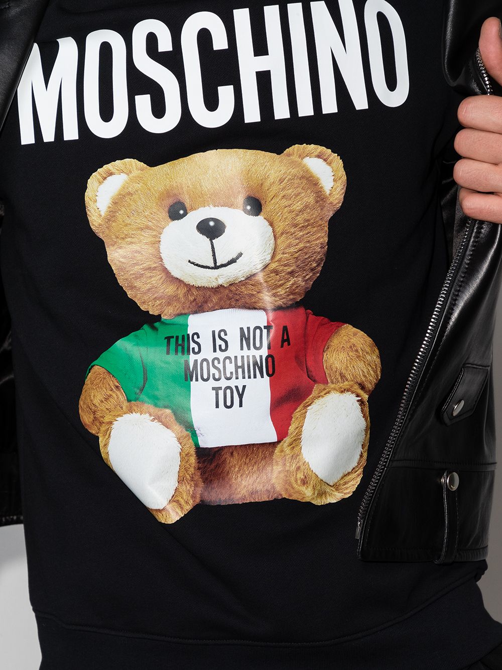 фото Moschino толстовка teddy bear