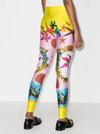 Treso De La Mer print leggings展示图