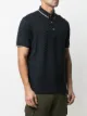 Emporio Armani textured knit polo shirt