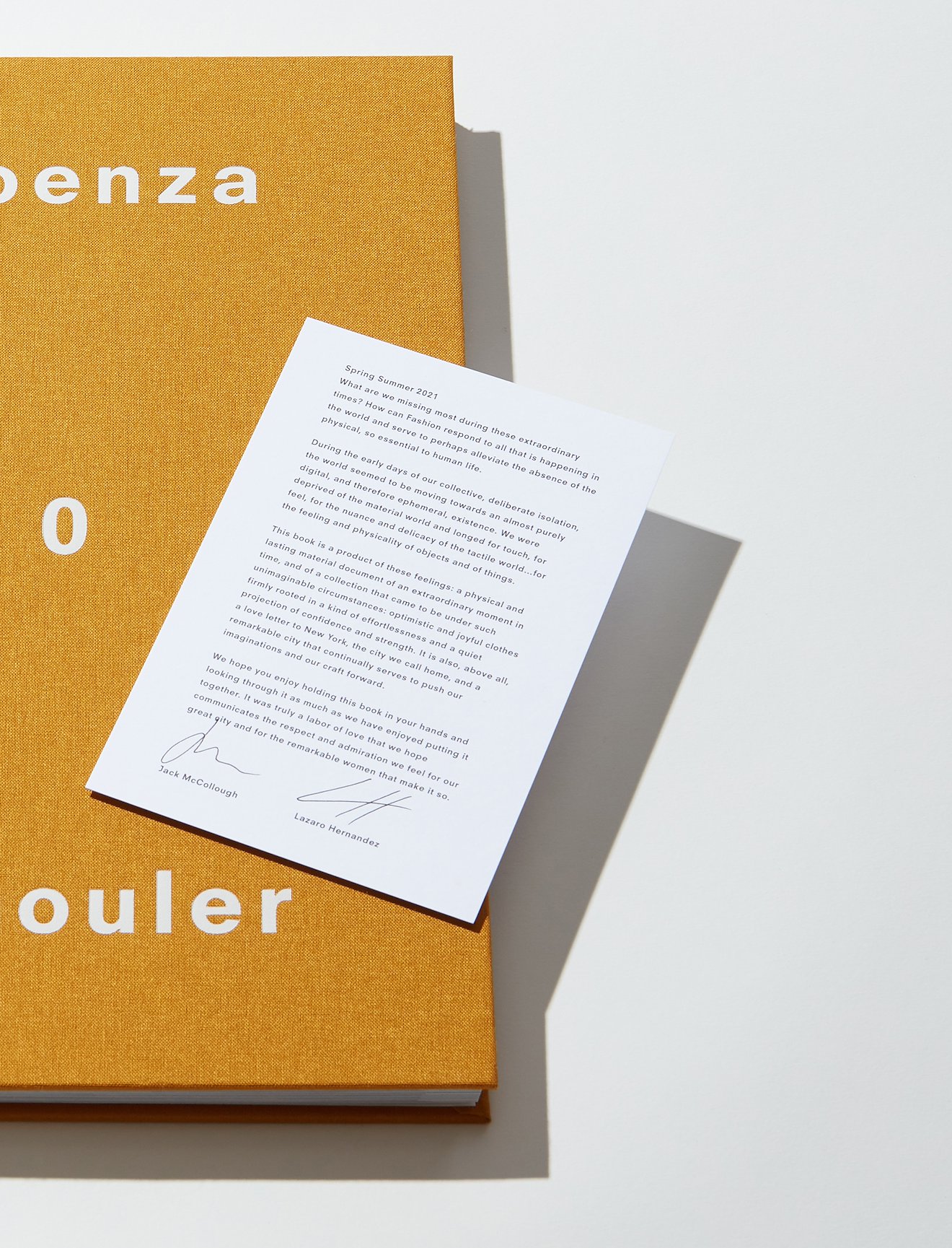 Proenza Schouler 2020 New York #1