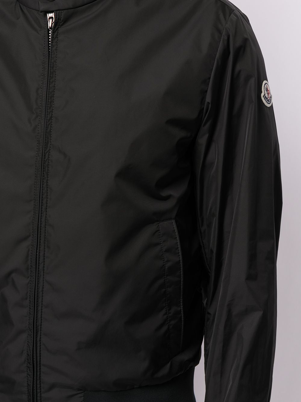 фото Moncler куртка reppe с нашивкой-логотипом