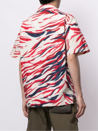 Surf-print short-sleeve shirt展示图