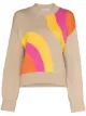 Image 1 of Mira Mikati Soul Rise intarsia-knit jumper