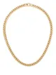 Imagen 1 de Adina Reyter collar de cadena gruesa en oro amarillo de 14kt con diamantes