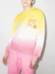 Image 2 of Mira Mikati gradient-effect cotton sweatshirt