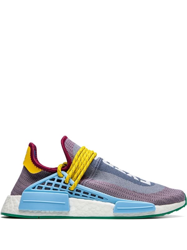 Adidas x Pharrell Williams Human Race NMD Blue Sneakers - Farfetch