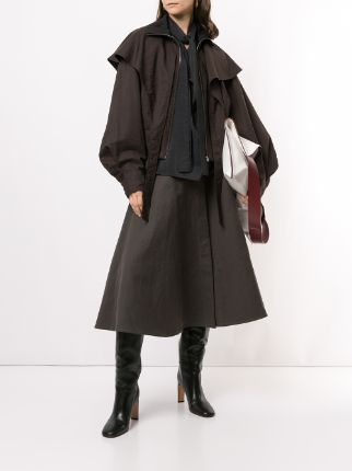 storm-flap oversized jacket展示图