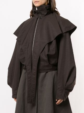 storm-flap oversized jacket展示图