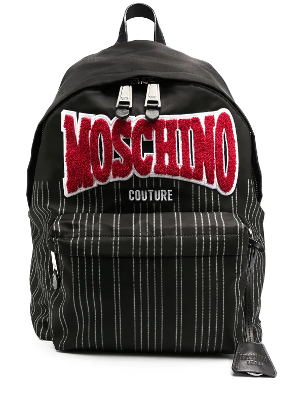 striped bookbag