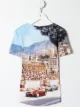 Image 2 of ORLEBAR BROWN KIDS cityscape print T-shirt