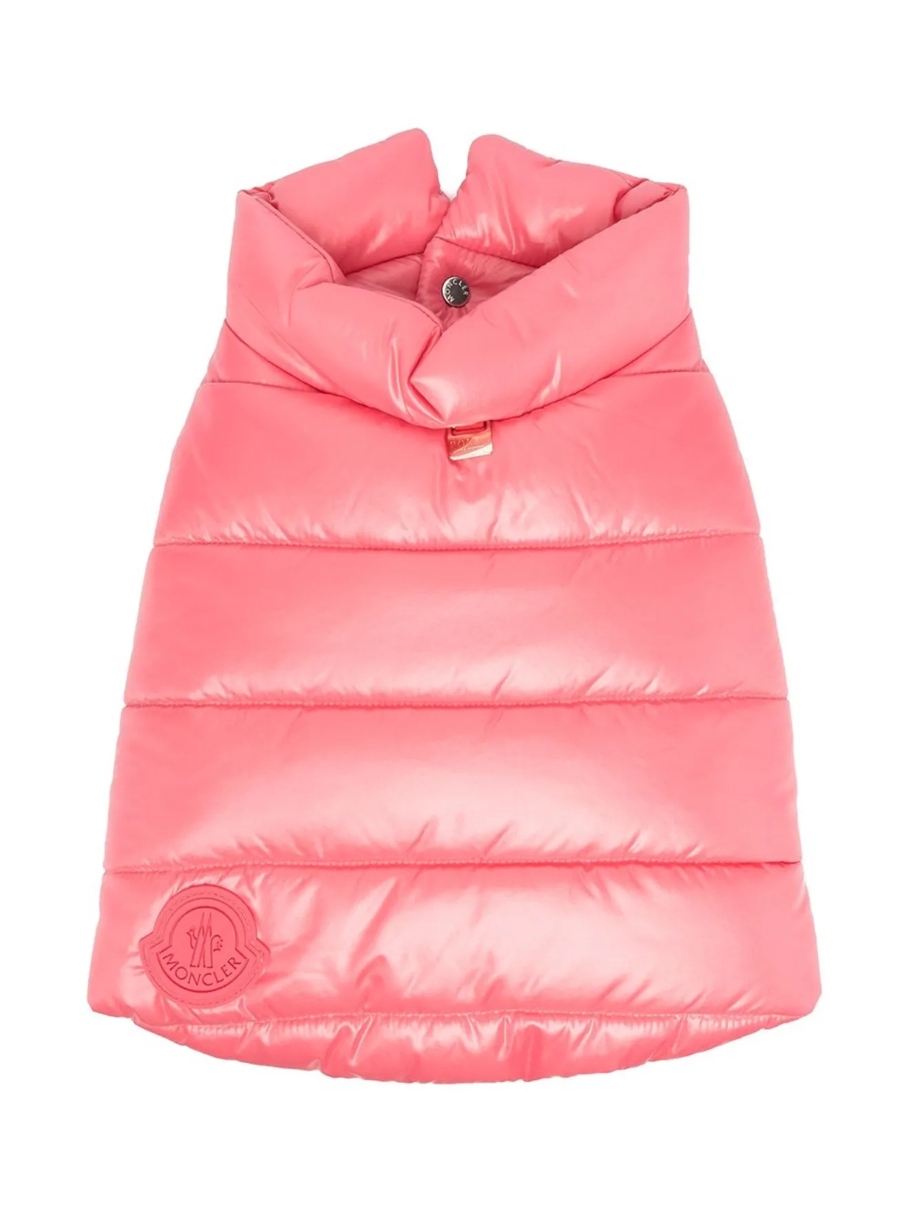 Moncler Genius padded dog coat pink MODES