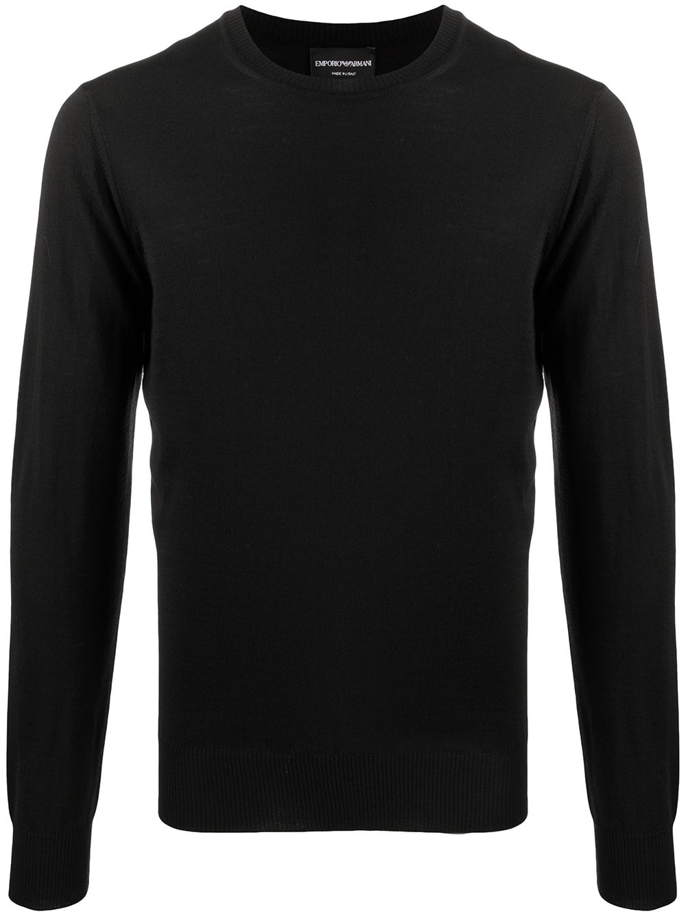 Emporio Armani virgin wool jumper Men