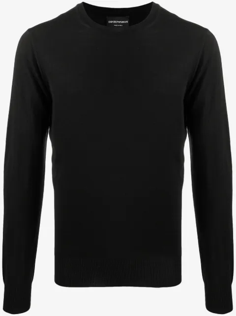 Emporio Armani V-neck virgin wool sweater