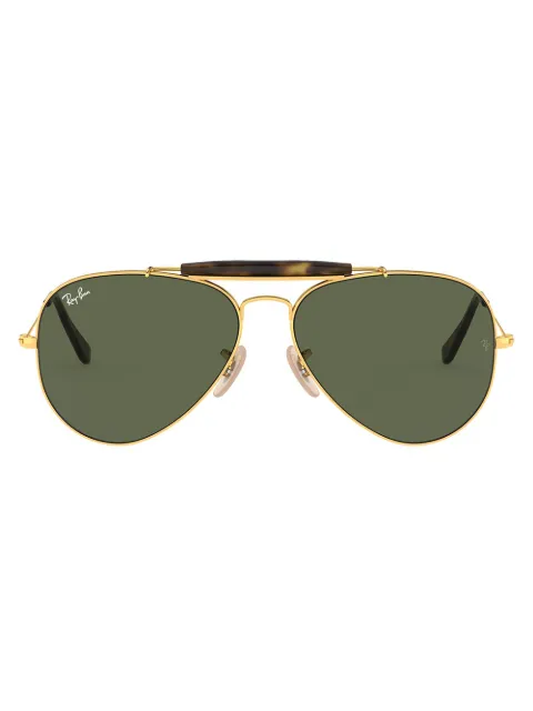 Ray-Ban Outdoorsman ll Aviator-frame sunglasses