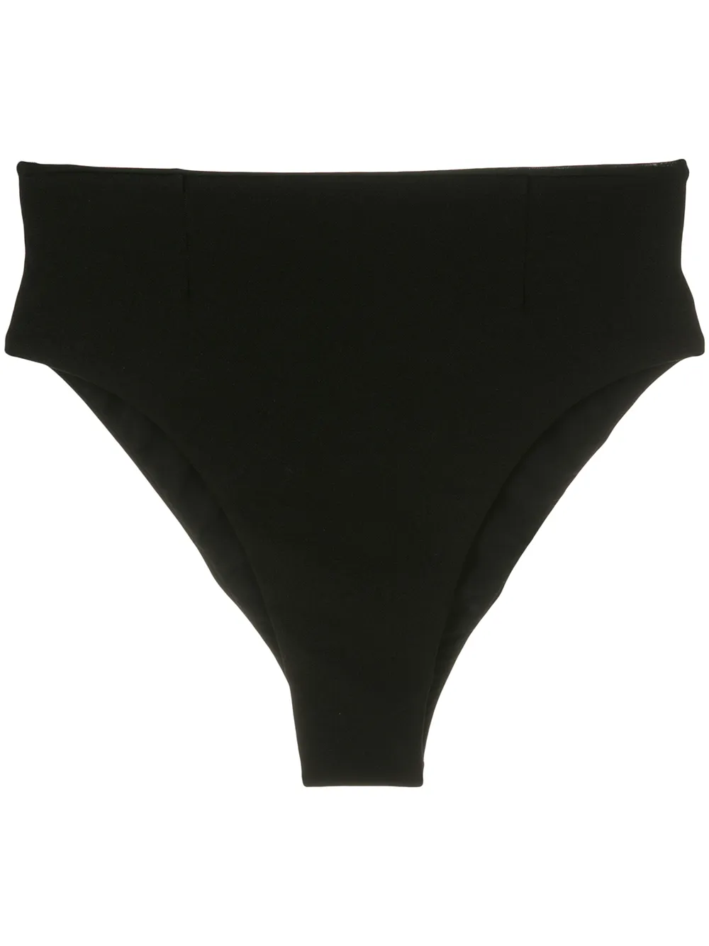 Haight High-waisted Bikini Bottoms In Black