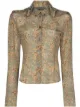Image 1 of Y/Project floral-print silk shirt
