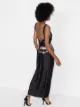 Paco Rabanne jewel-print maxi dress