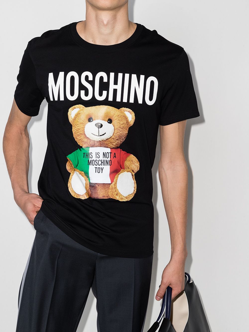 фото Moschino футболка teddy bear