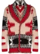 Image 1 of Alanui Regenerated Icon jacquard cardigan