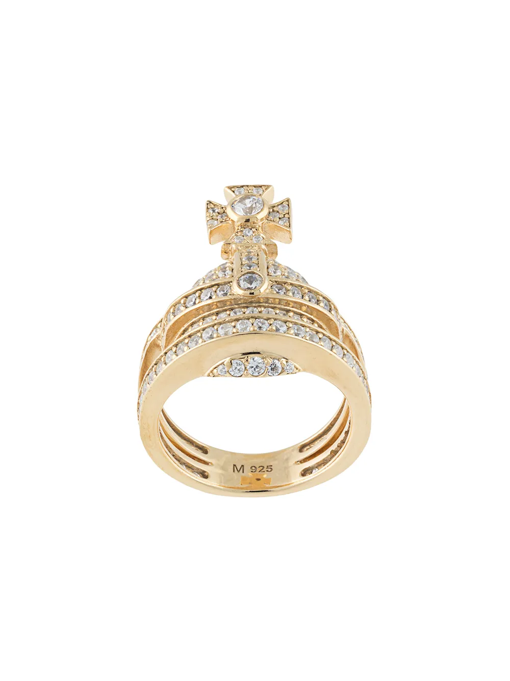 фото Vivienne westwood кольцо с декором orb