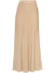 Image 1 of Sleeping with Jacques Bianca velvet long skirt