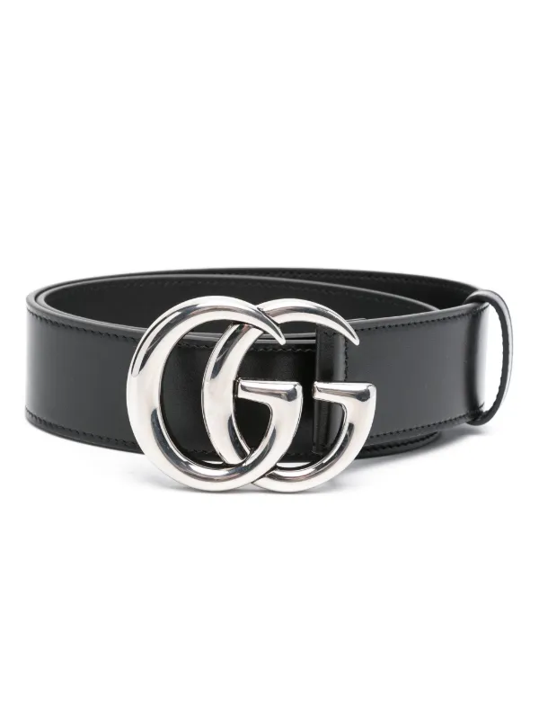 Gucci women's black belt 2025