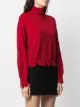 Antonella Rizza distressed turtle-neck jumper