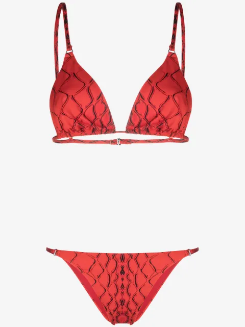Noire Swimwear Snake Tanning bikini 