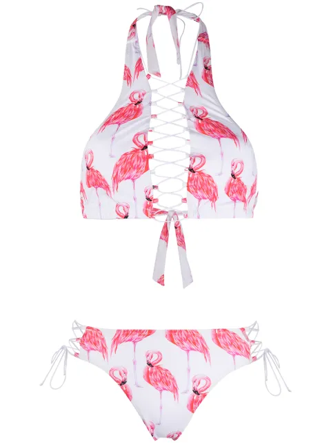 Noire Swimwear bikini Addicted Flamingo