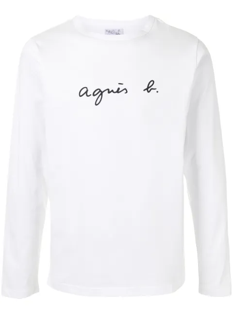 agnès b.  logo-print cotton T-Shirt 