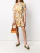 Image 2 of Zimmermann floral shift shirt dress