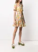 Zimmermann floral shift shirt dress