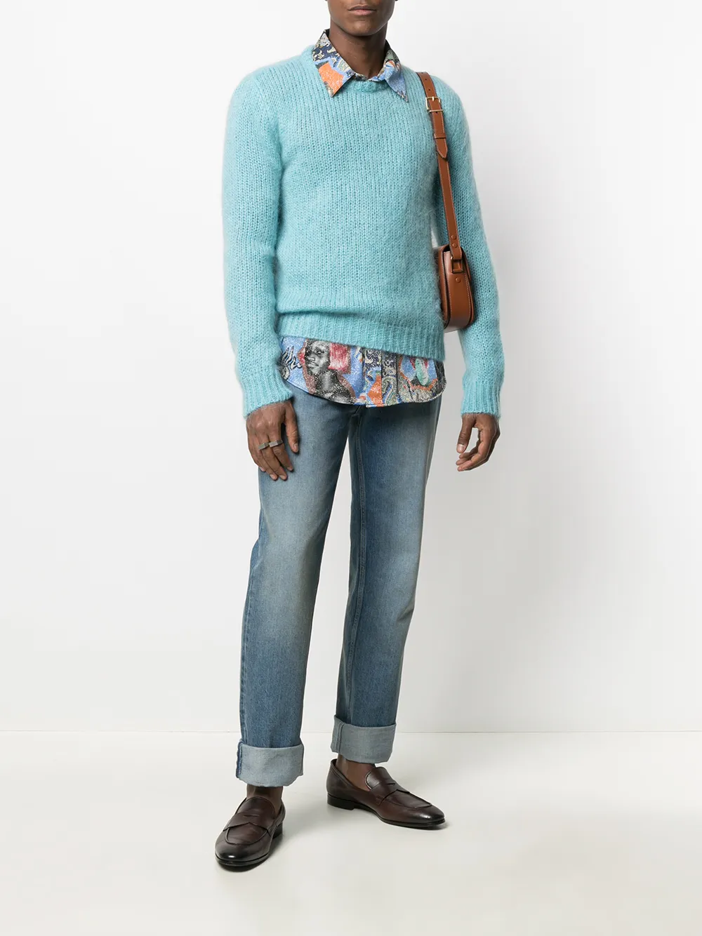 Gucci Trui met GG-logo - Blauw