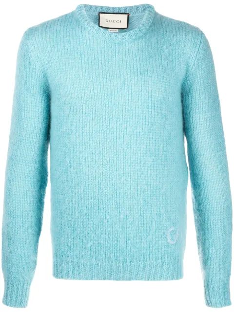 Gucci GG logo felted jumper