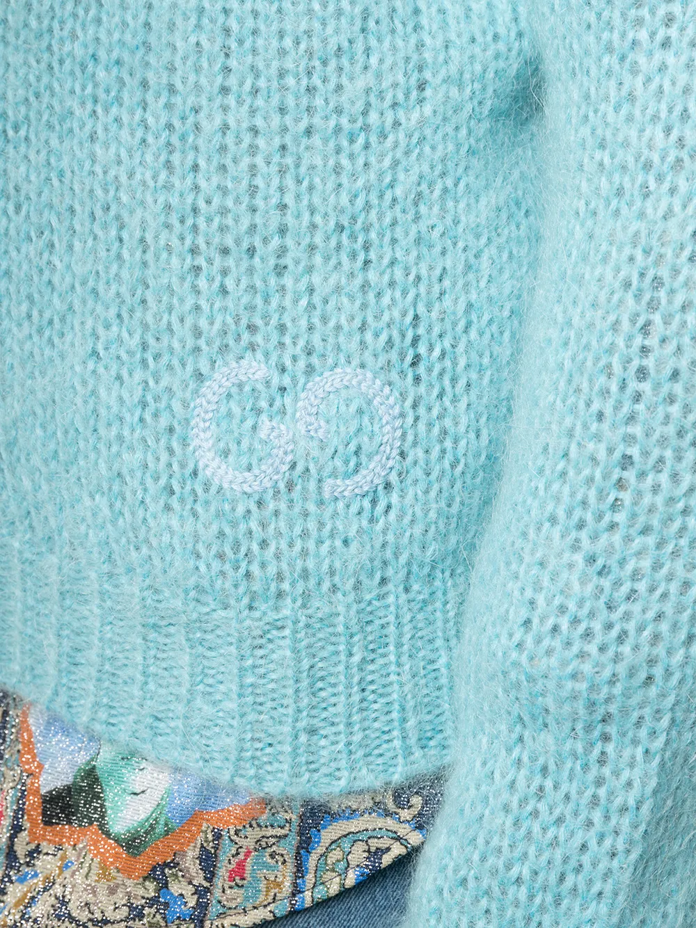 Gucci Trui met GG-logo Blauw