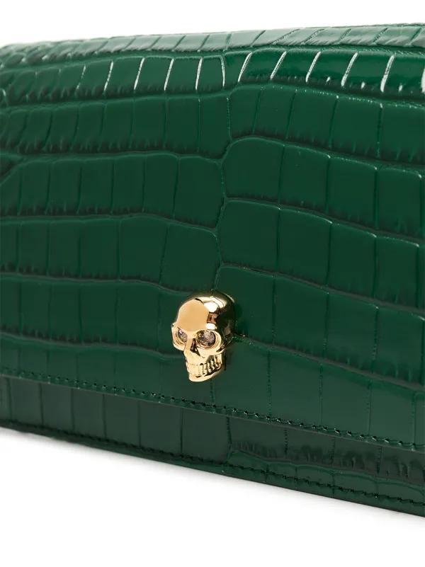 Alexander mcqueen crocodile bag clearance