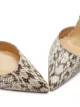 Image 2 of Jennifer Chamandi Vittorio 105mm snakeskin pumps