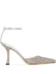 Image 1 of Jimmy Choo glitter Mair 90mm pumps
