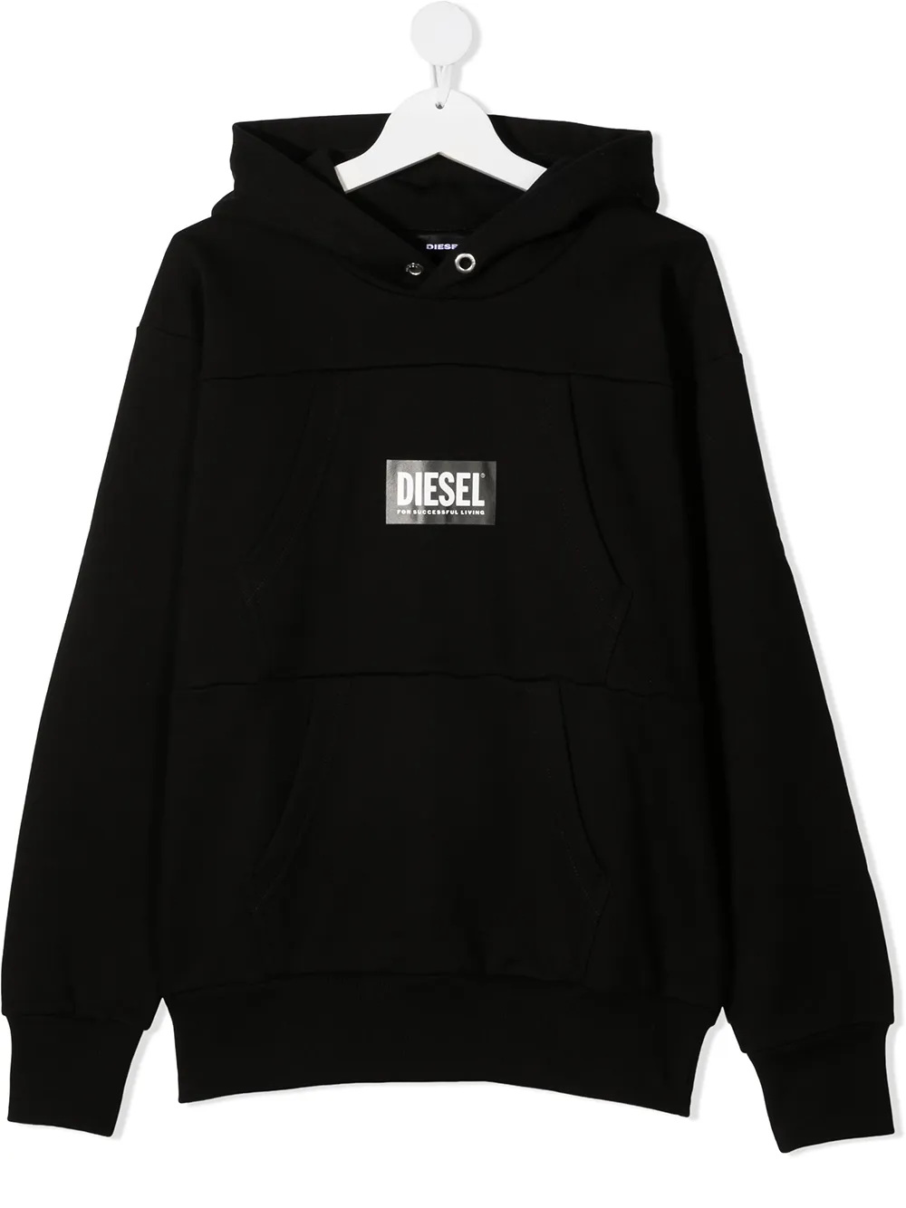 фото Diesel kids худи с кулиской и логотипом
