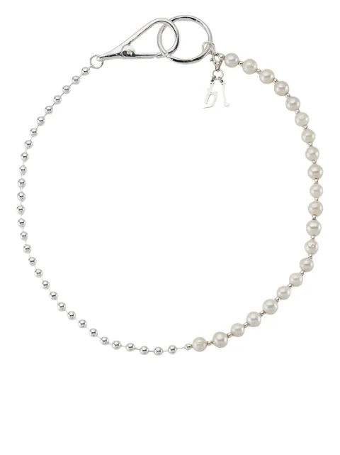 Hatton Labs sterling silver pearl necklace