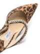 Image 2 of Jimmy Choo Bing 100mm leopard-print mules