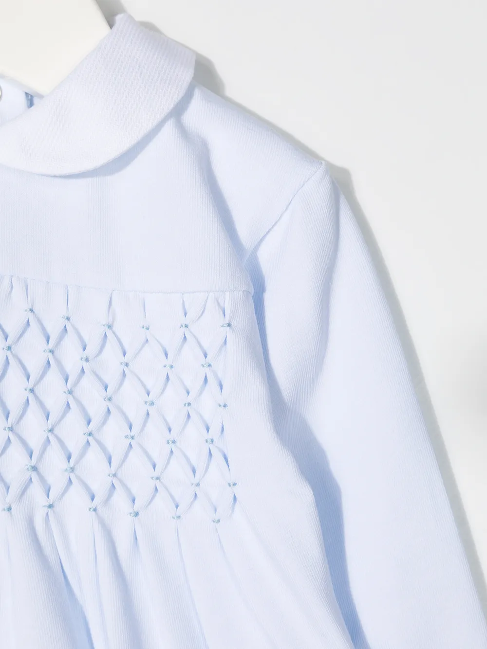 Siola Diamond Knit Pattern Pyjamas In Blue